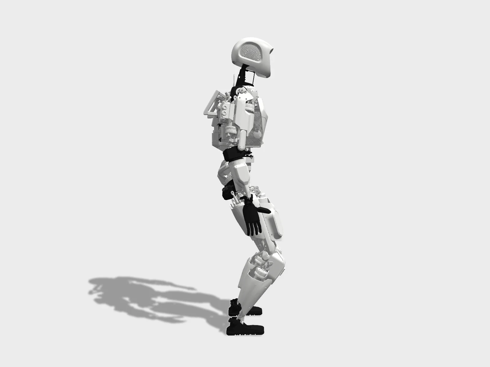 Apollo studio render, side view