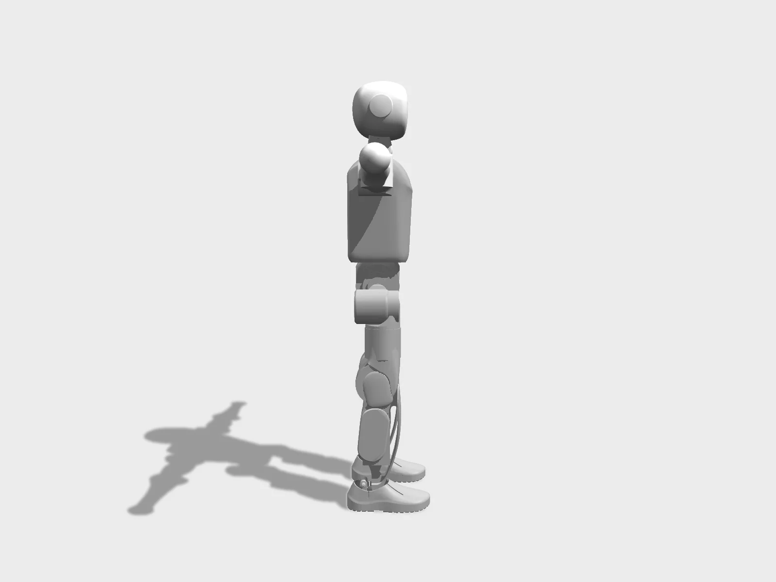 Booster K1 studio render, side view