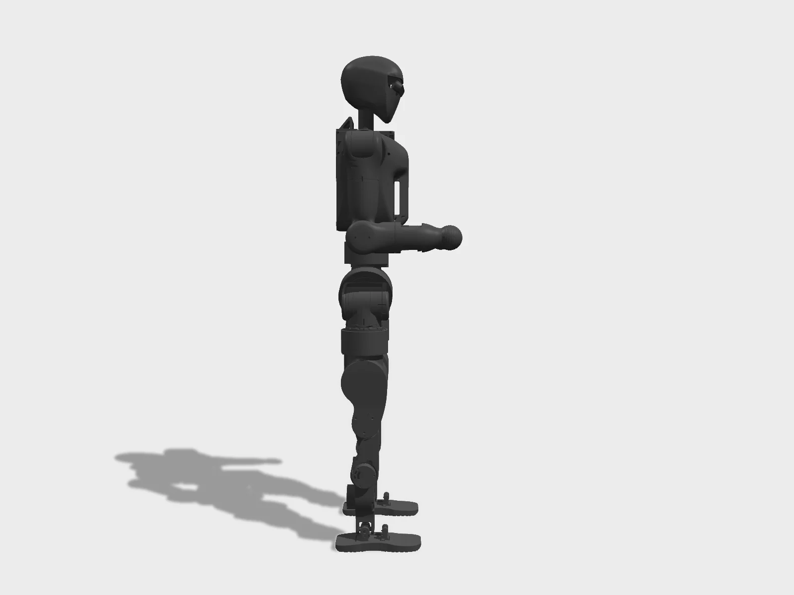 Fourier N1 studio render, side view