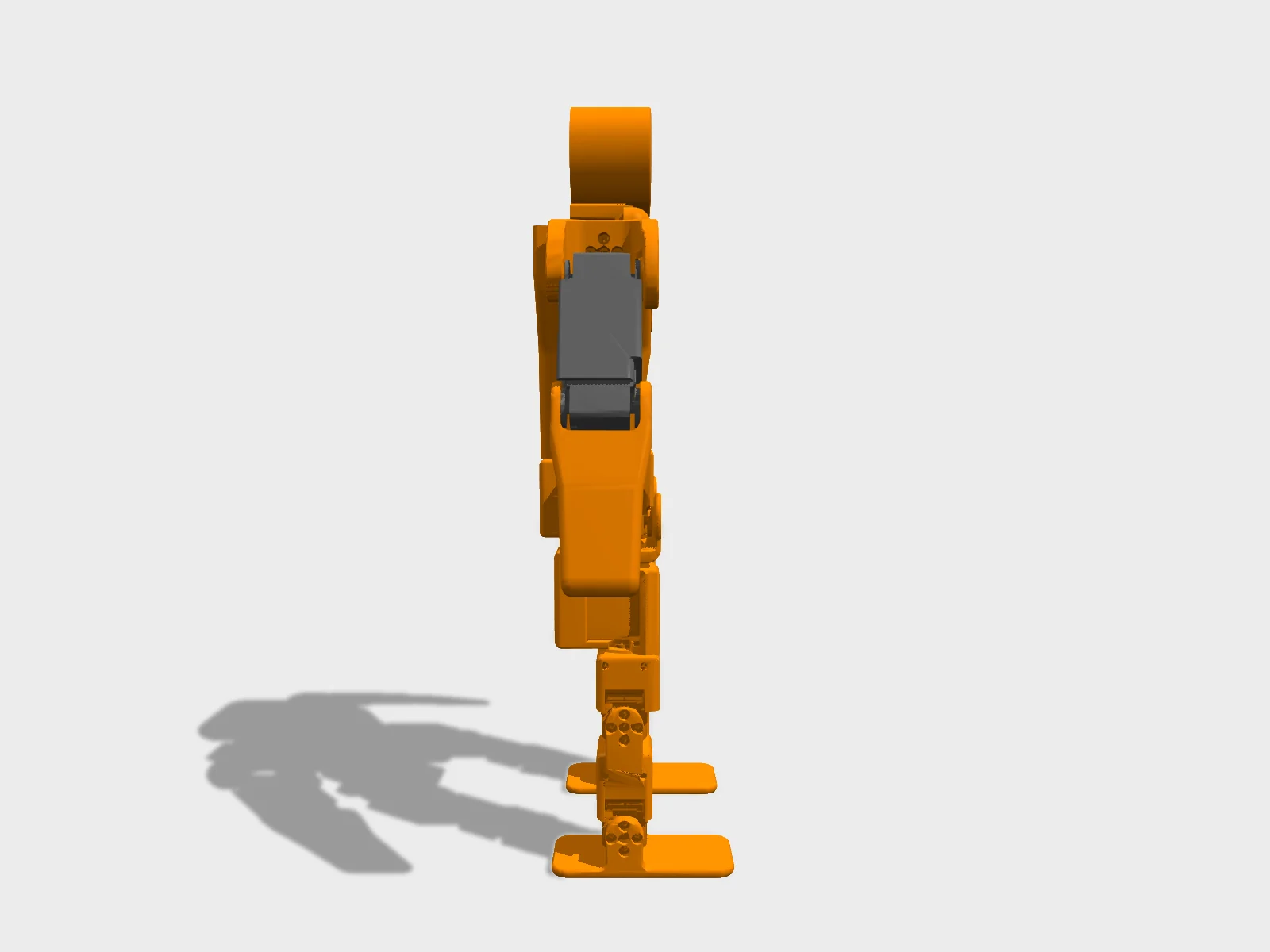 Z-Bot (Zeroth Bot) studio render, side view