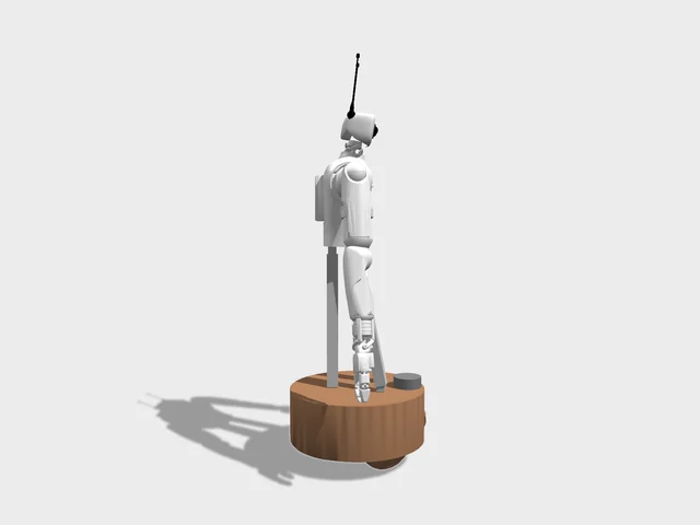 Reachy 2 studio render, side view