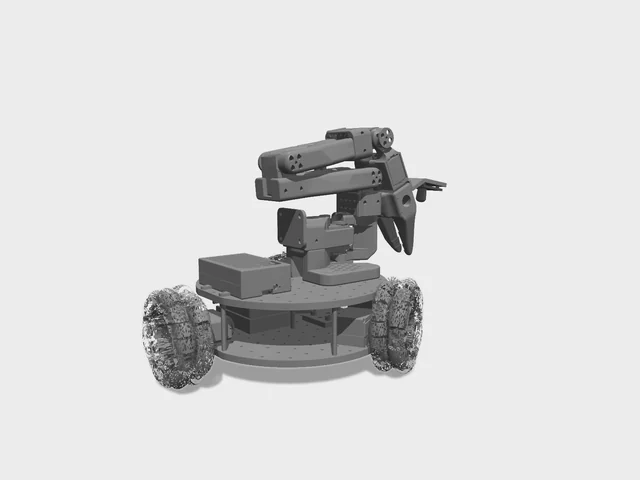 LeKiwi studio render, three-quarter front view